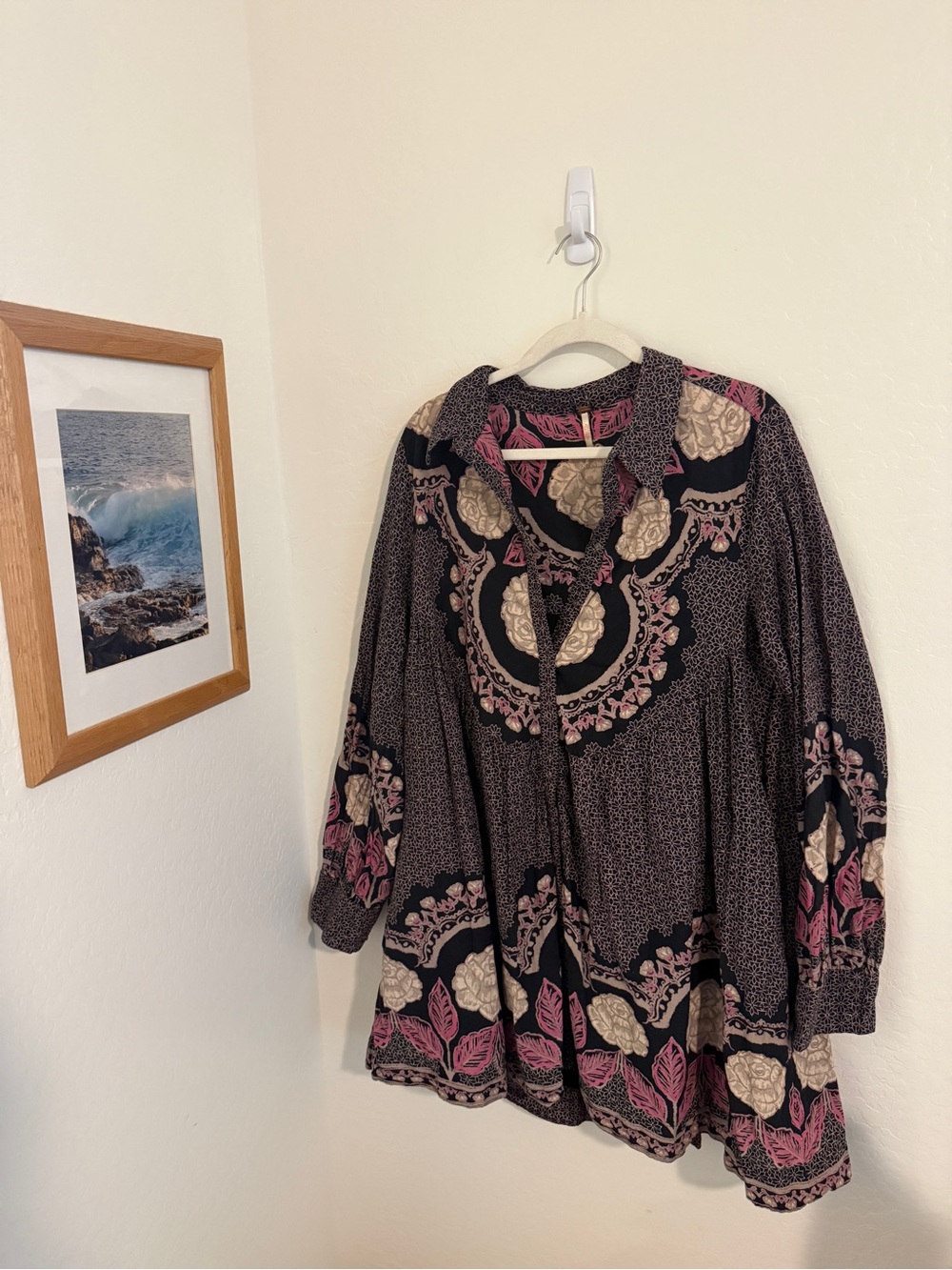 Free People Smell The Roses Mini Dress - Picture 3 of 5